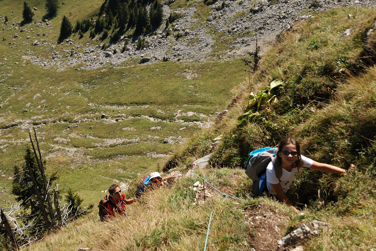 "Dernière longueur" à la Spitzflue...
