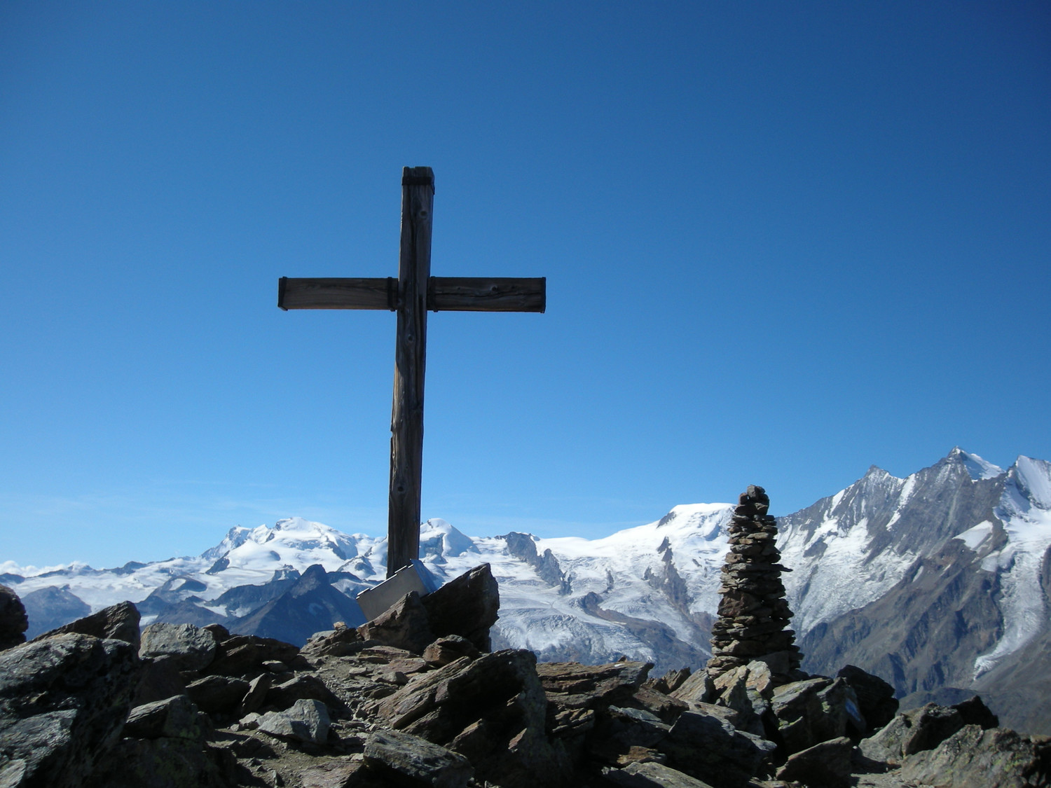 Le sommet du Jegihorn 3206 m