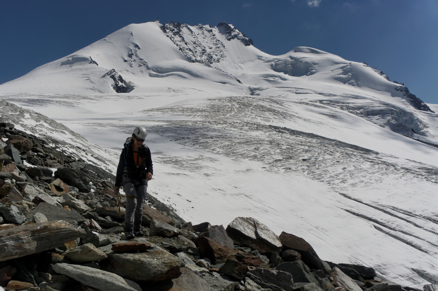 Descente vers Taeschalp