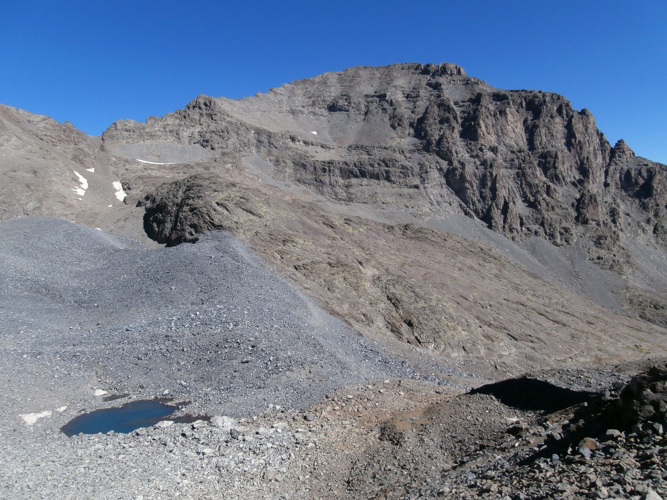 Le Kaçkar vu depuis le col