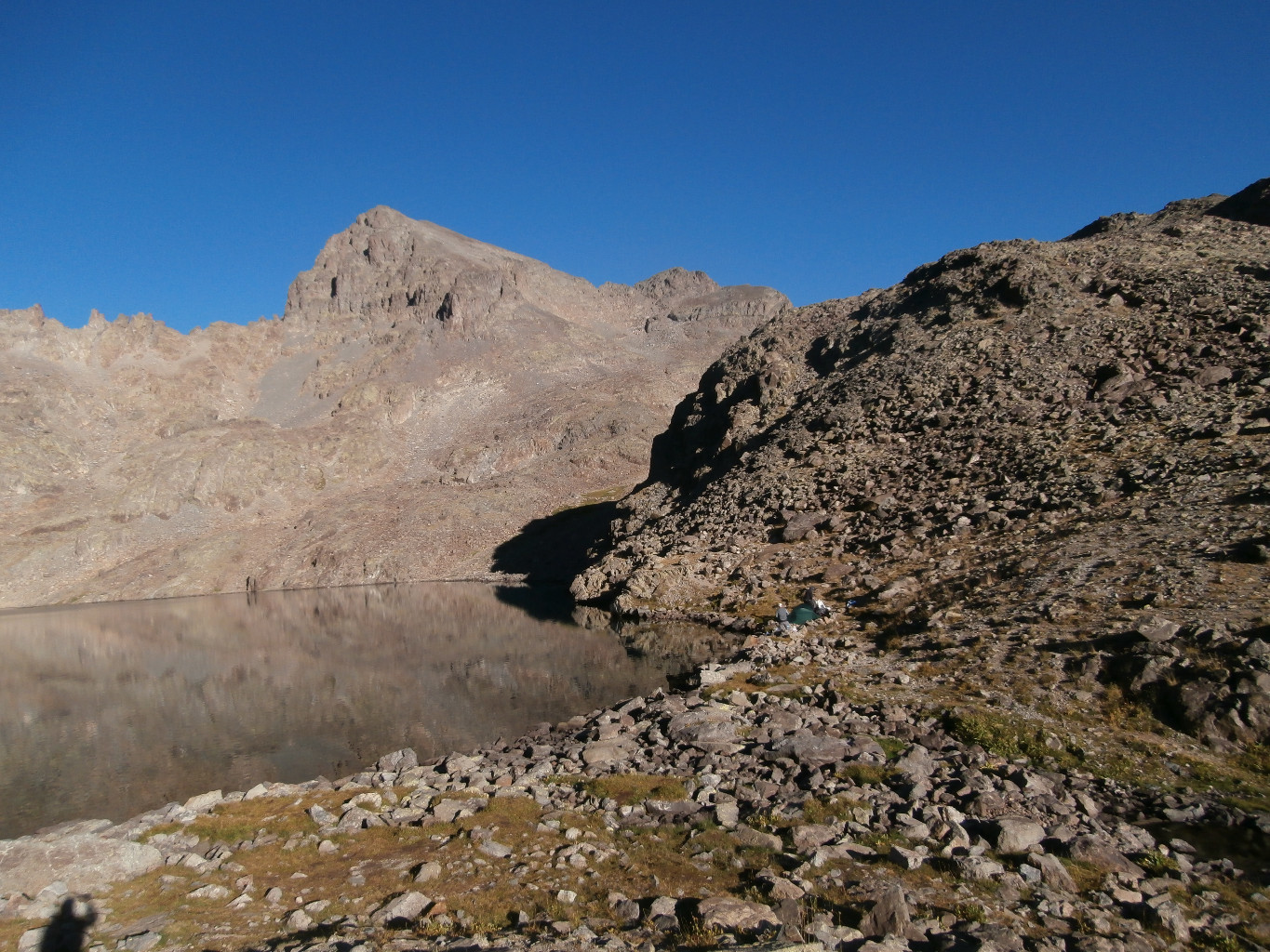 Deniz gölü= lac clair bivouac possible