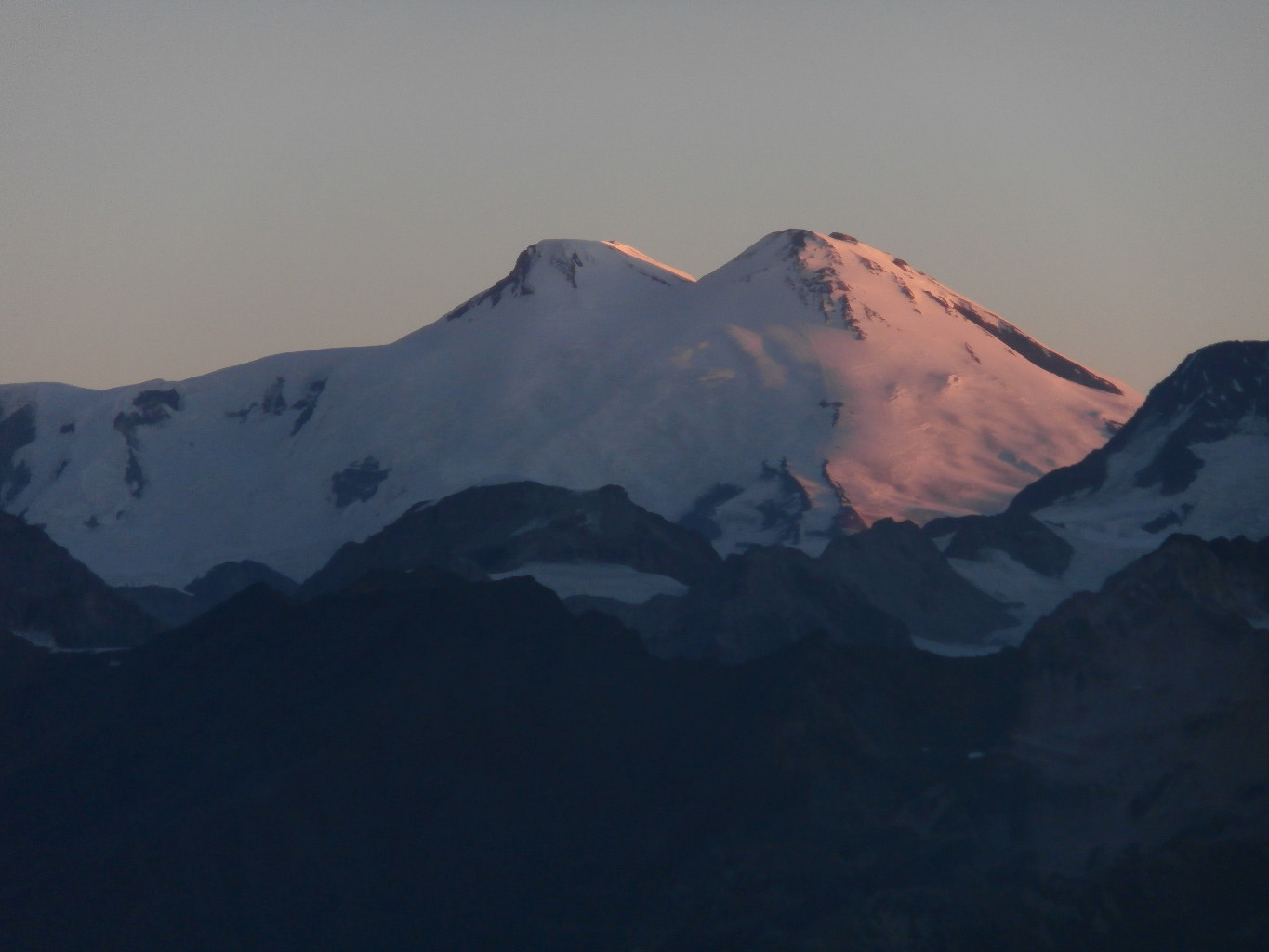 Amoureux des glaciers=amoureux de l'Elbrous