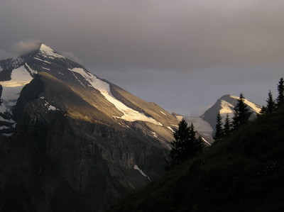 Couché de soleil sur l'Altels Couché de soleil sur l'Altels