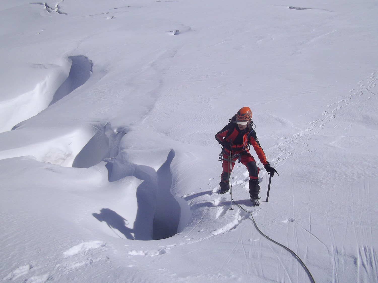 Quelques crevasses