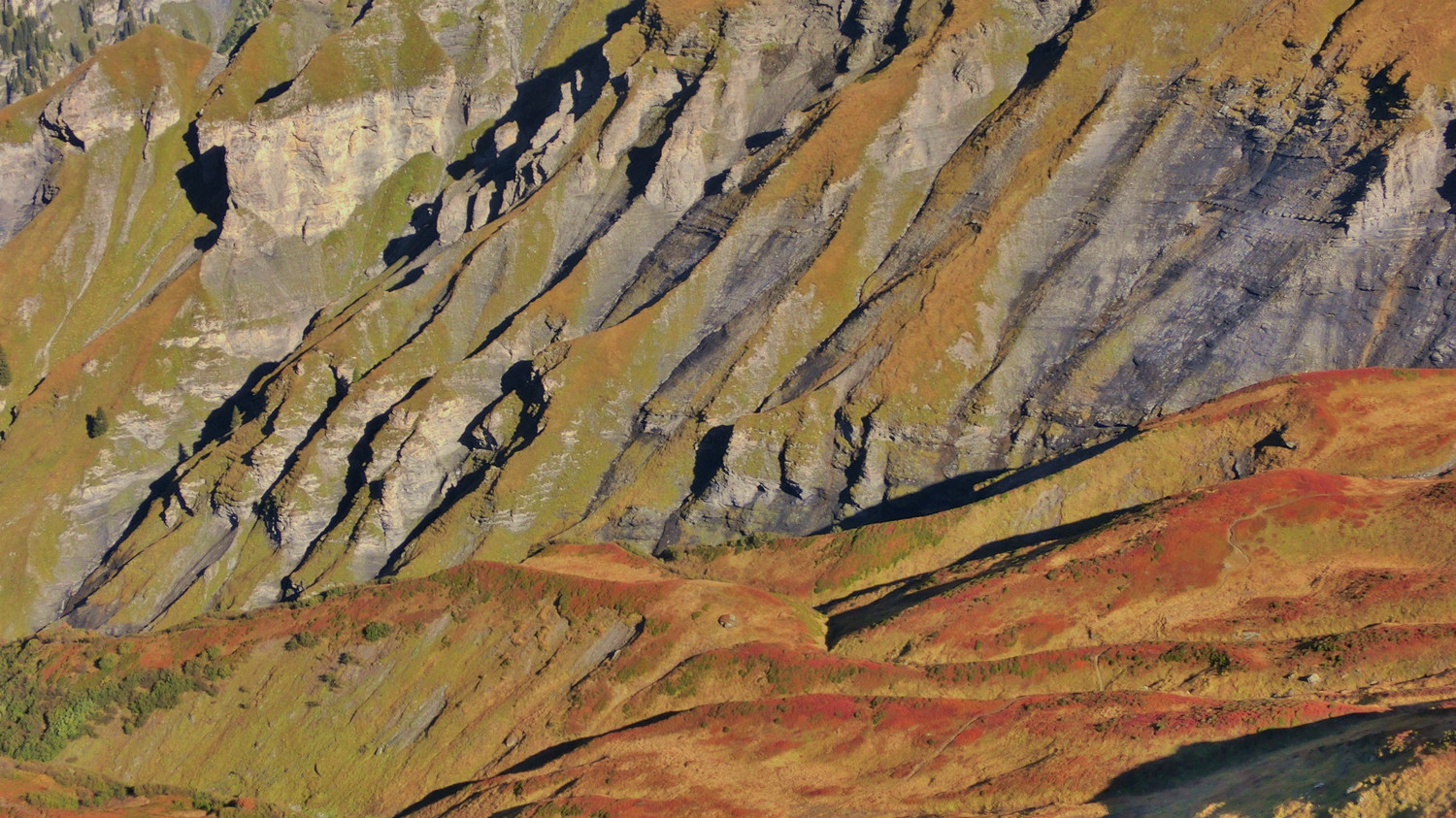 Servoz-Buet. La palette du peintre