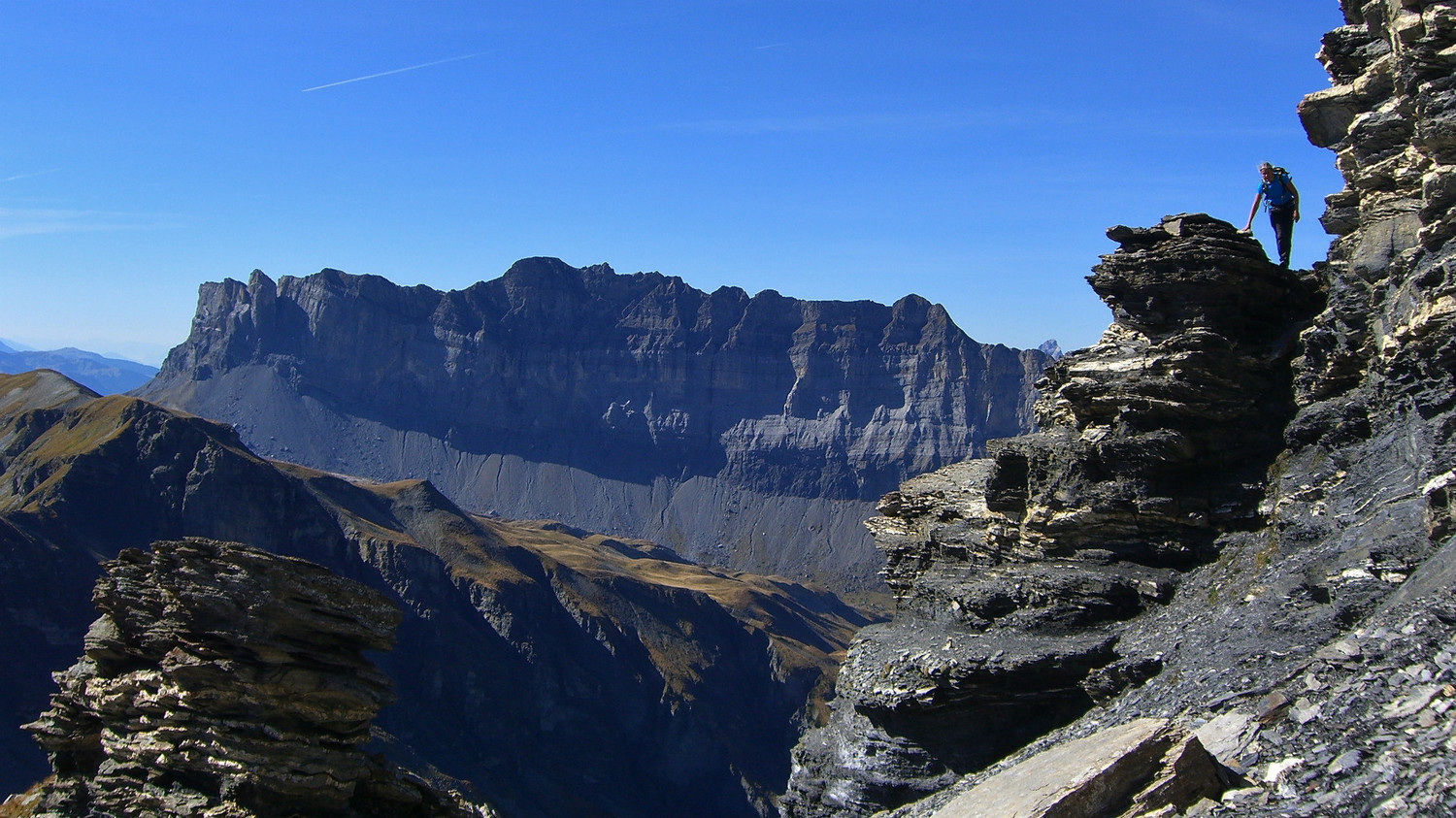 Servoz-Buet. Schiste et gaz