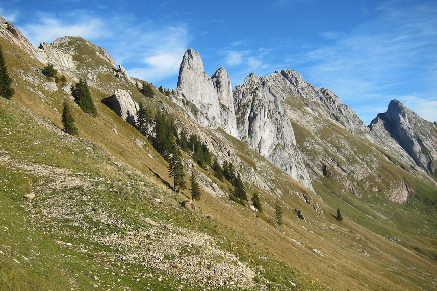 La 3ème pucelle. Un belle arête en vue
