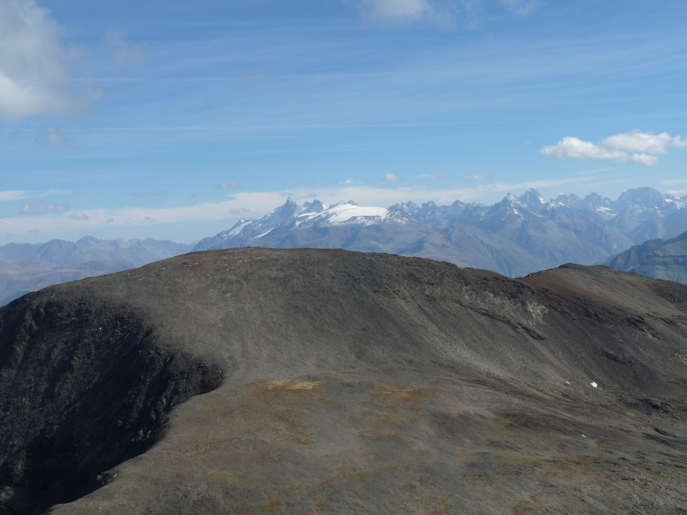 Vue sur les Ecrins