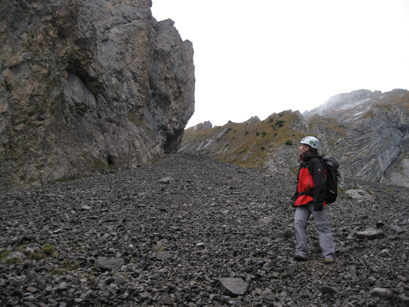 le couloir de descente
