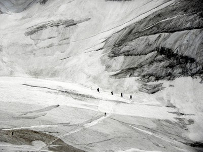 Weissmies, voie normale Weissmies, voie normale