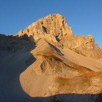 Face NE de l'Obiou et combe du Petit Obiou