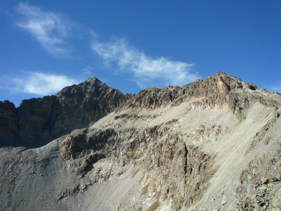La cresta del Piz Julier