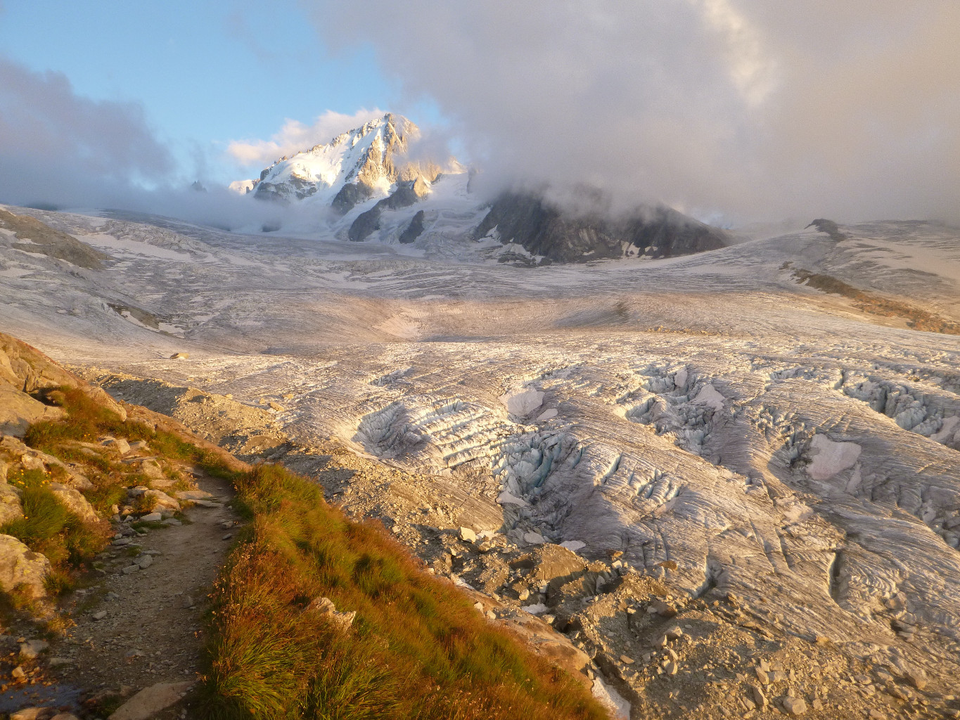 Glacier du tour