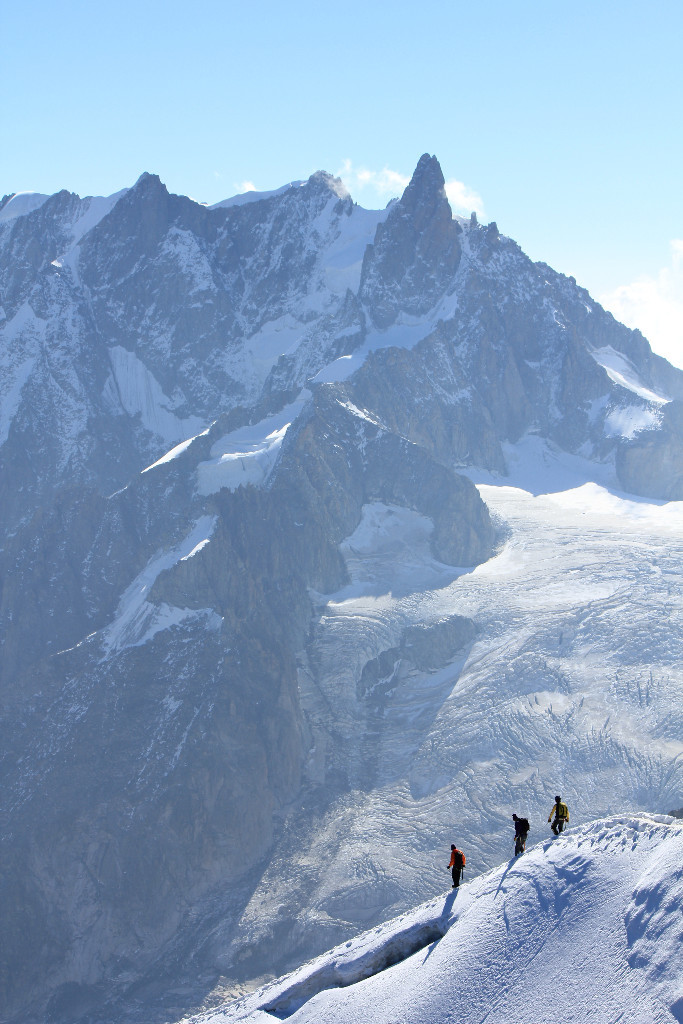 Arete de l'aiguille du midi