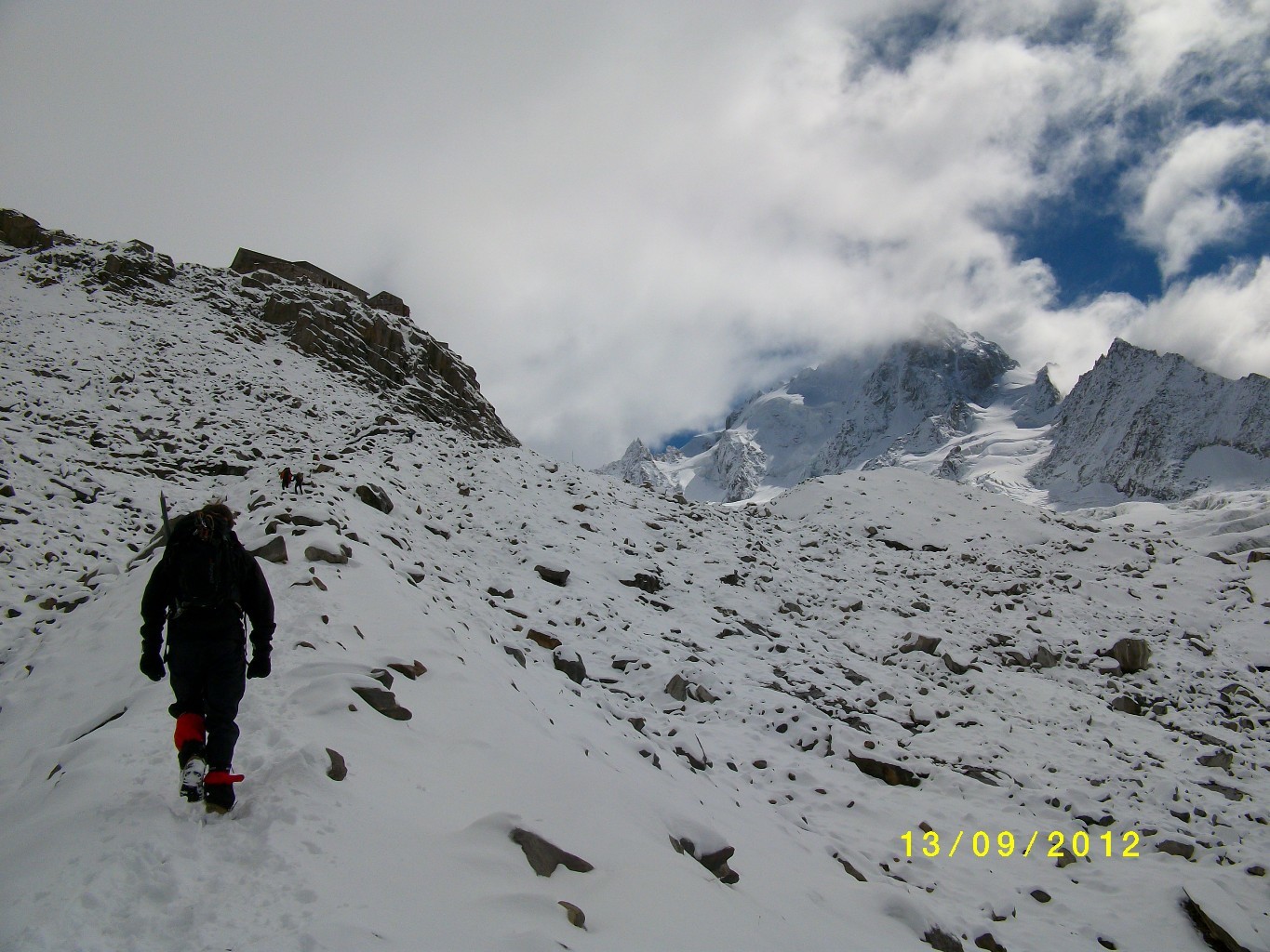 Montée au refuge