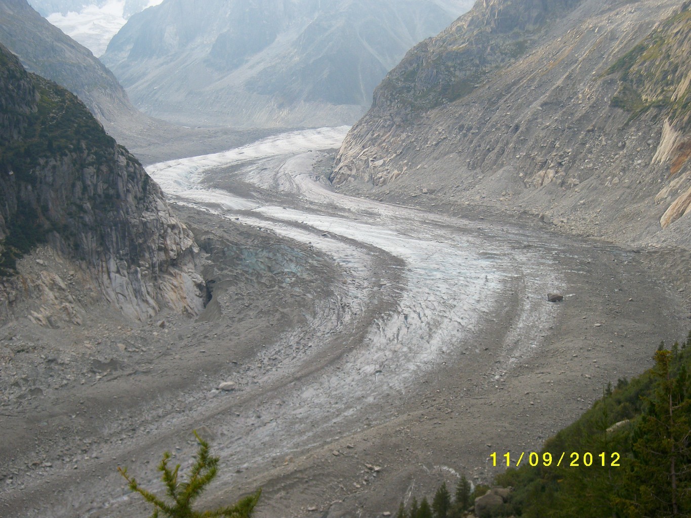 Ce qu'il reste de la Mer de Glace