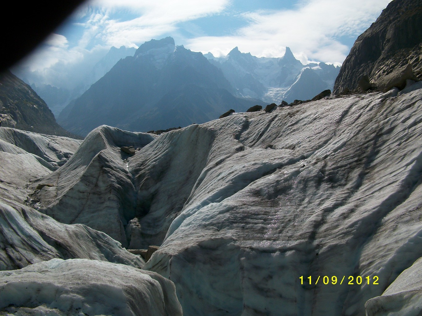 Dans la Mer de Glace