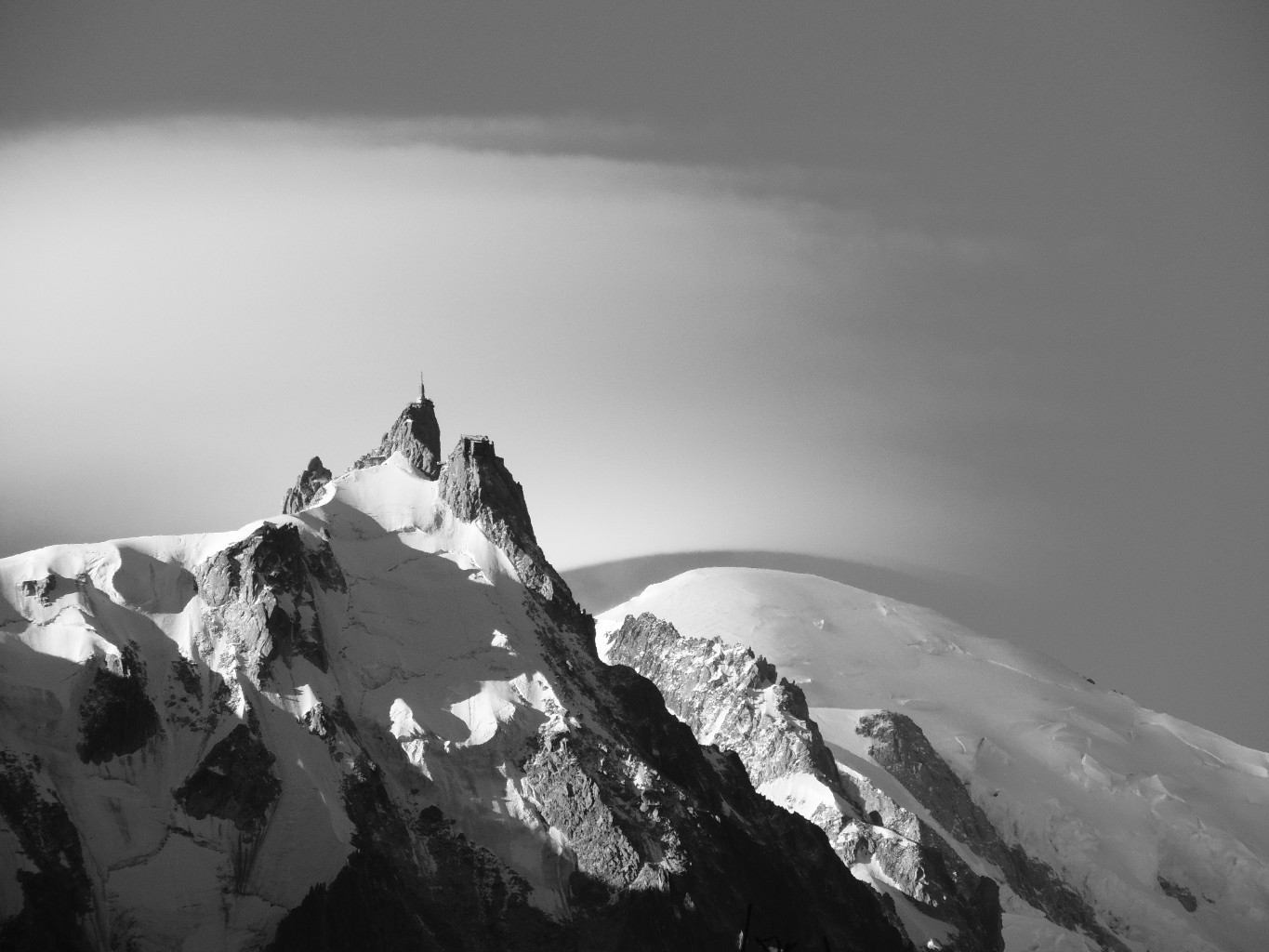 Mont-Blanc et son chapeau