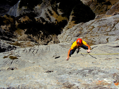JB ds la dernière longueur en 6c JB ds la dernière longueur en 6c