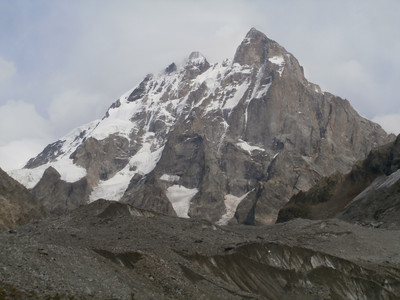 Glacier de l'Ushba Glacier de l'Ushba