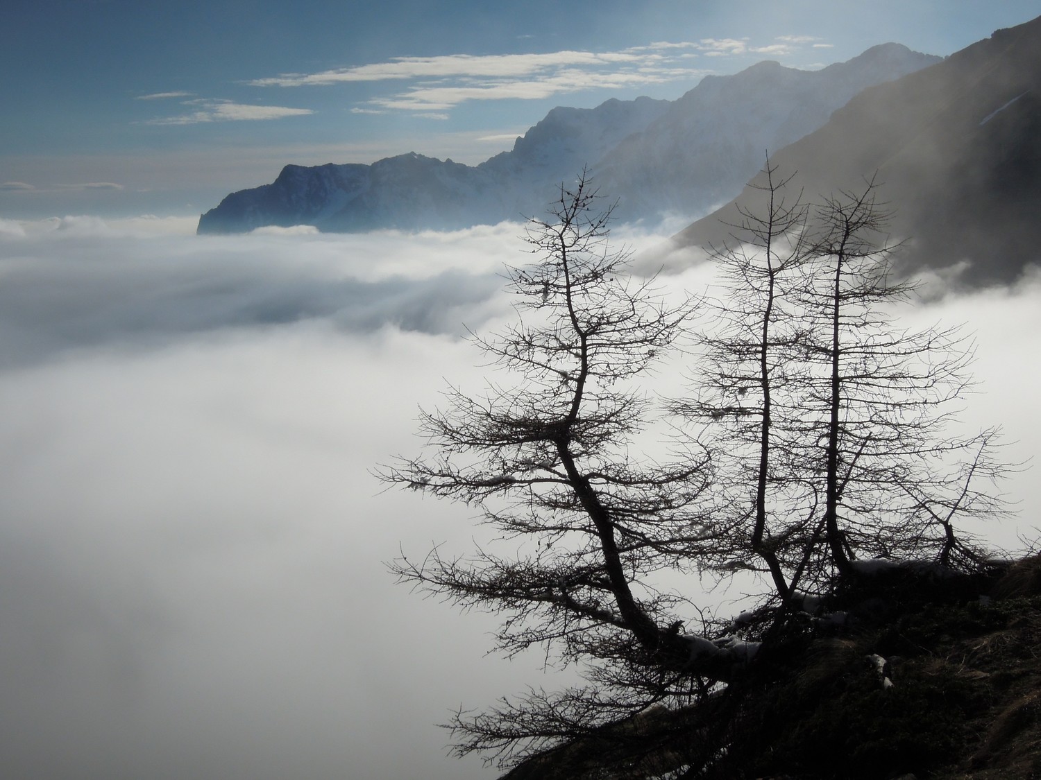 Balcon sur la brume