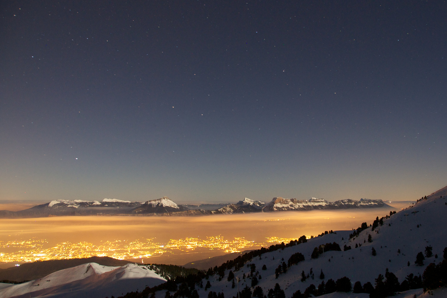 Grenoble sous les étoiles