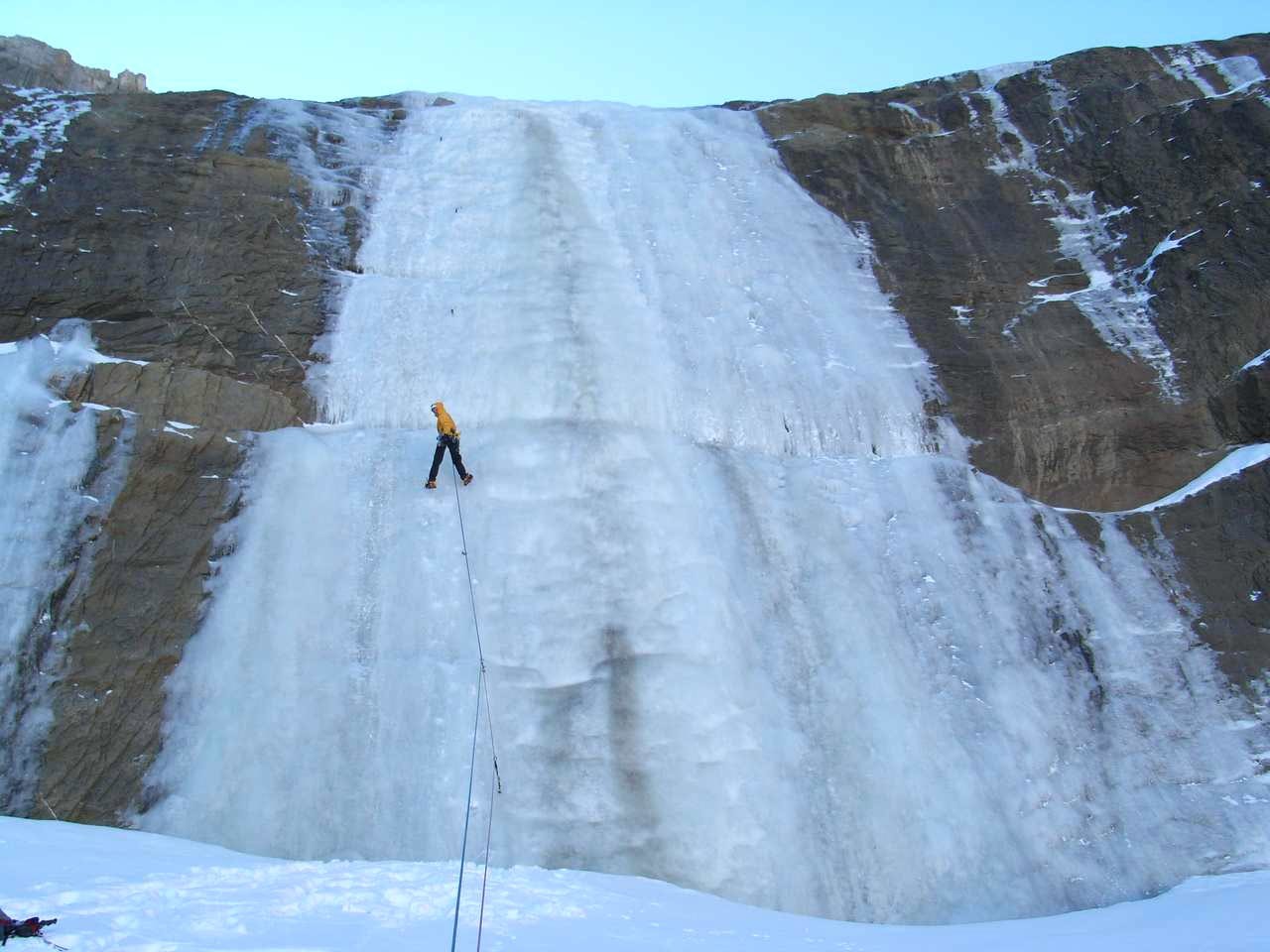 Ice dans le grand mur du premier niveau