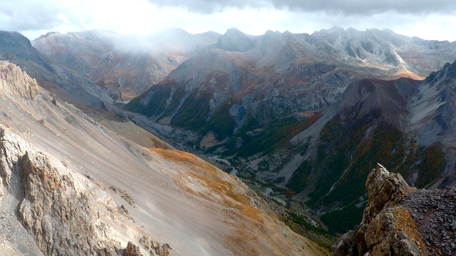 Haute-Ubaye depuis le col 3078