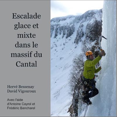 Escalade Glace et Mixte dans le massif du Cantal - Couverture