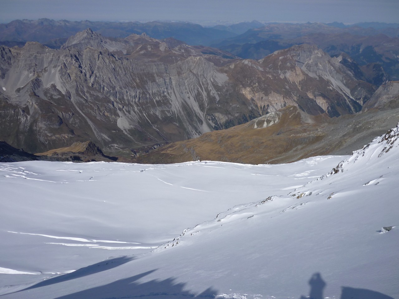Plateau du glacier du Génépy