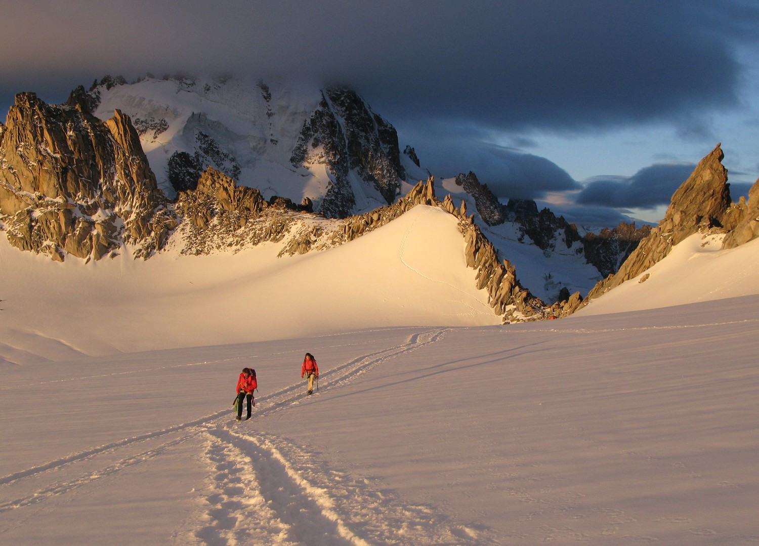 Prémices du mauvais temps (en sortant du Col Sup. du Tour)