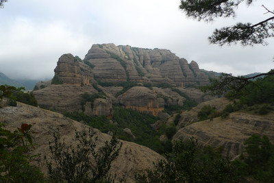 Sant Honorat des de la roca del Corb