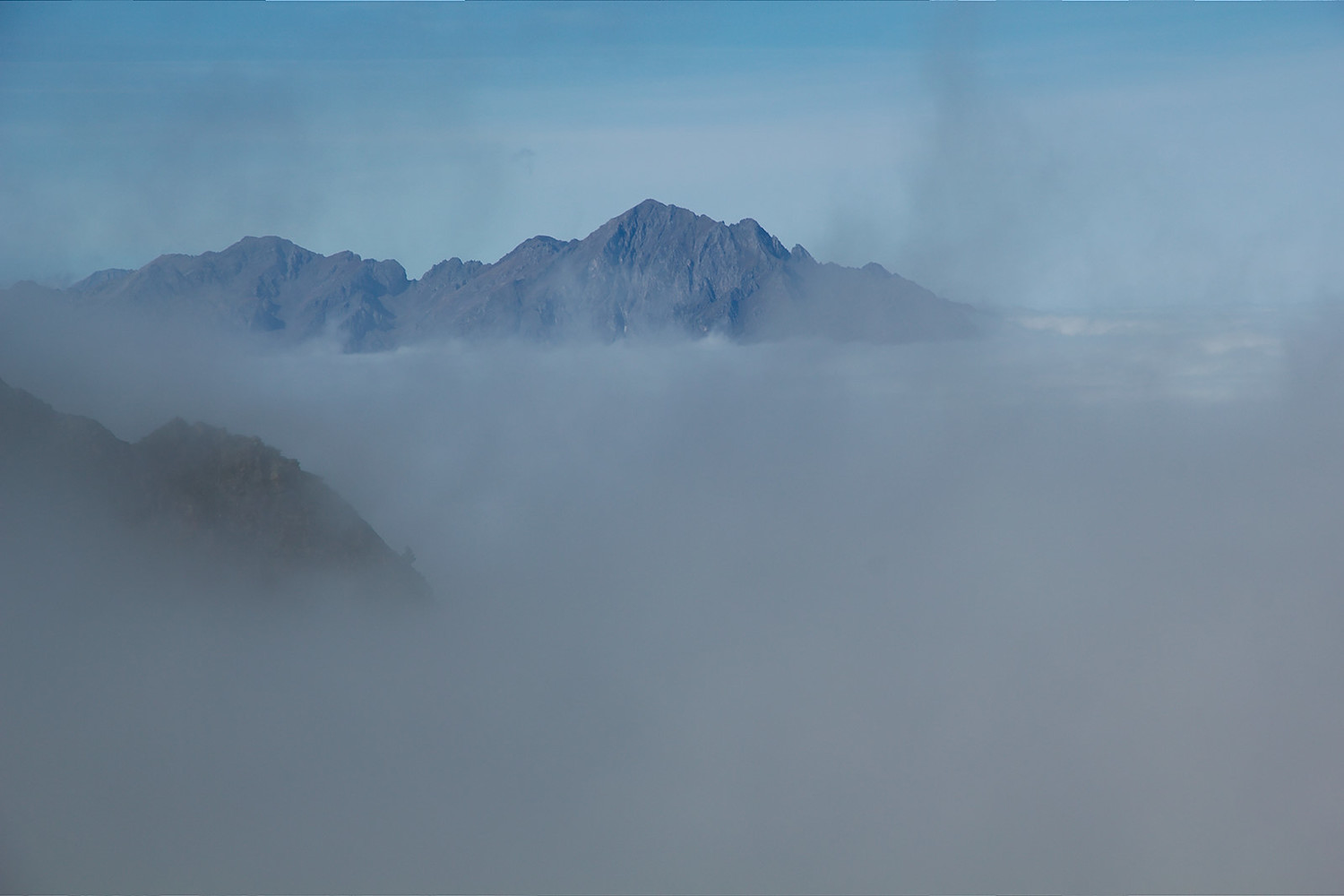 Arbizon dans la brume