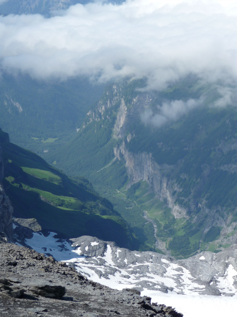 Vallon depuis les hauteurs