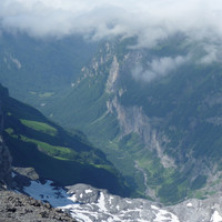 Vallon depuis les hauteurs