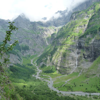 Le fond du Vallon sur les hauteurs du Pas de Borêt