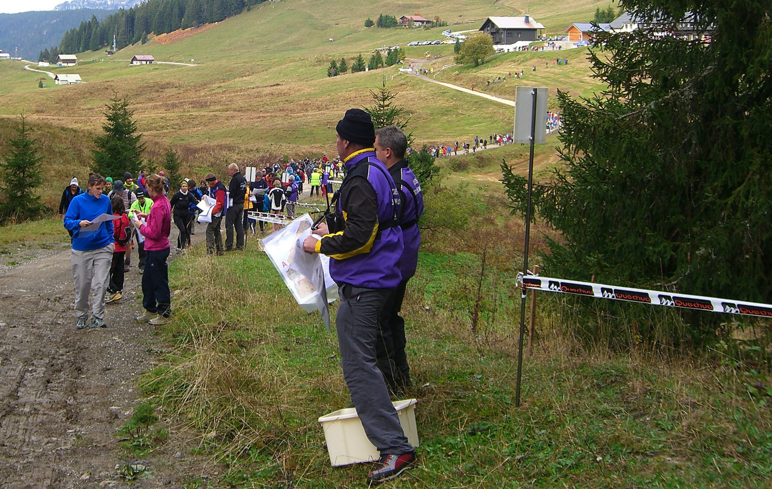 Randorientation Glières - 9h35 découverte du menu