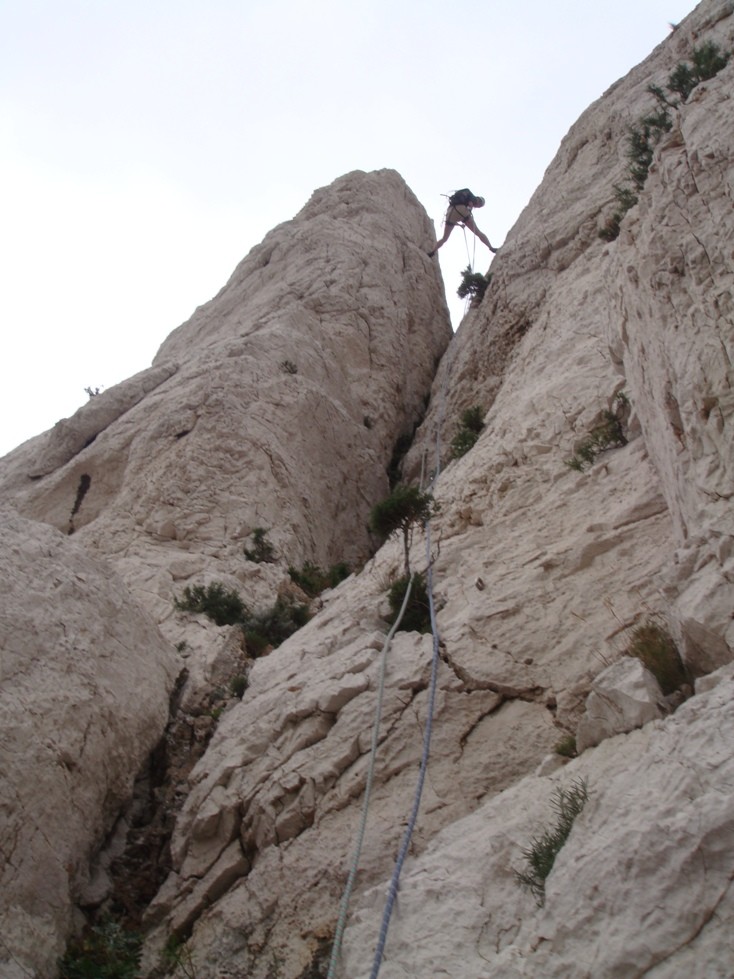 descente en rappel de L3
