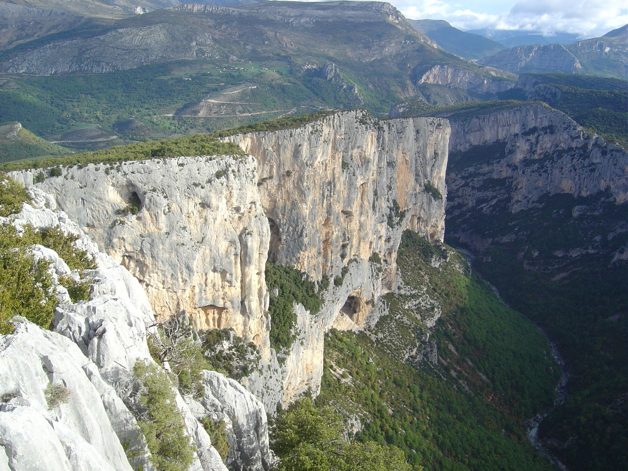 L'Escalès du belvédère de la Dent d'Aire