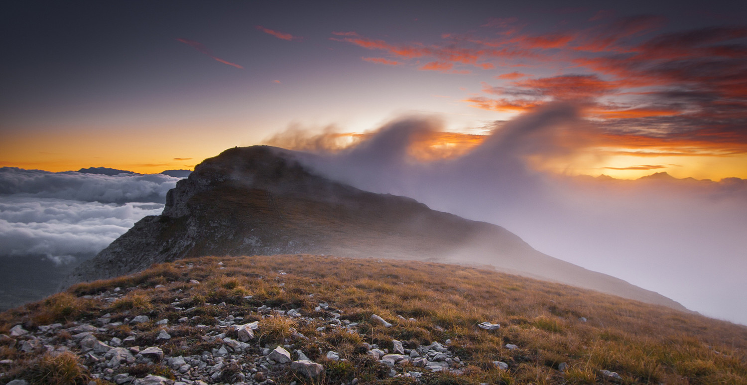 Onde de Kelvin Helhmoltz au Mont Aiguille