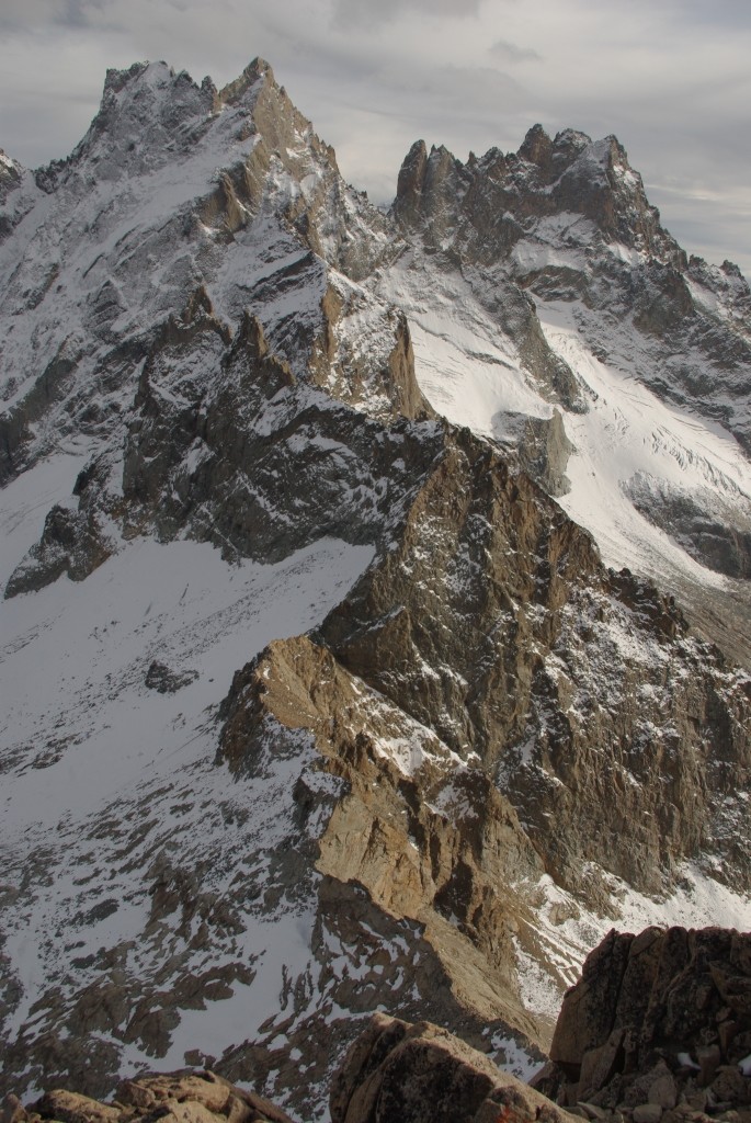 L'arête sud, le Pic S des Cavales, Roche Méane, la Grande Ruine et le Pic Bourcet