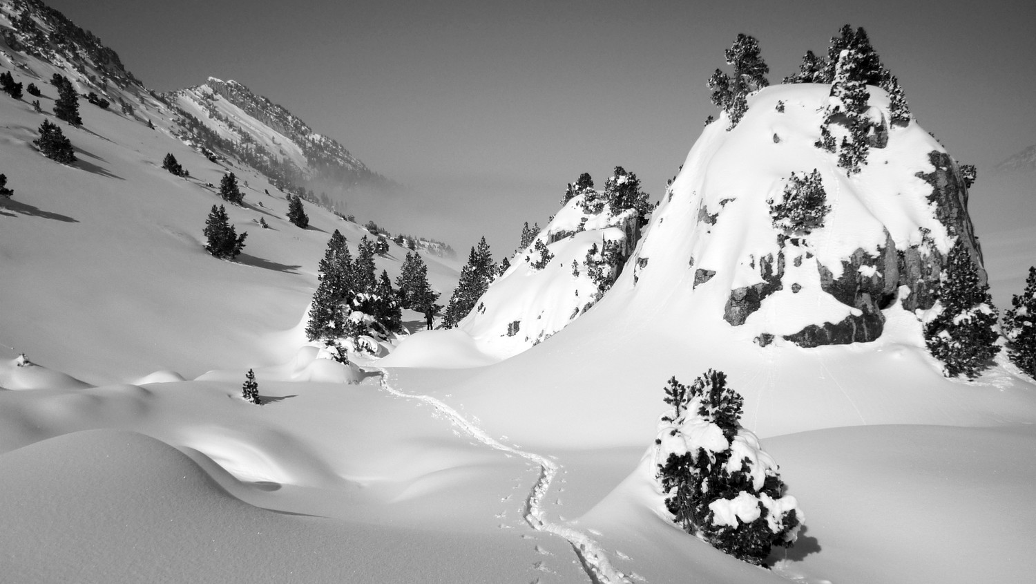 Vallon de Marcieu - Hiver 2010