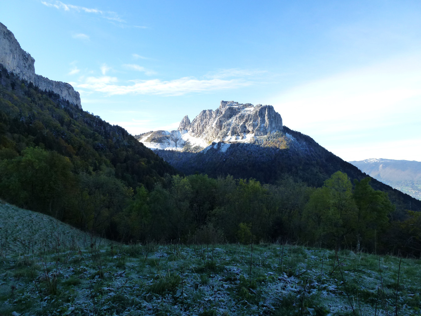 Dents de Lanfon, depuis La Rochette Dessous