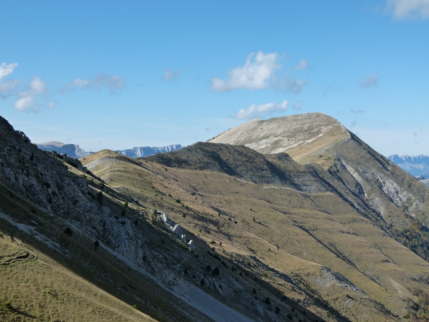 Mt Barral depuis le col de Seysse
