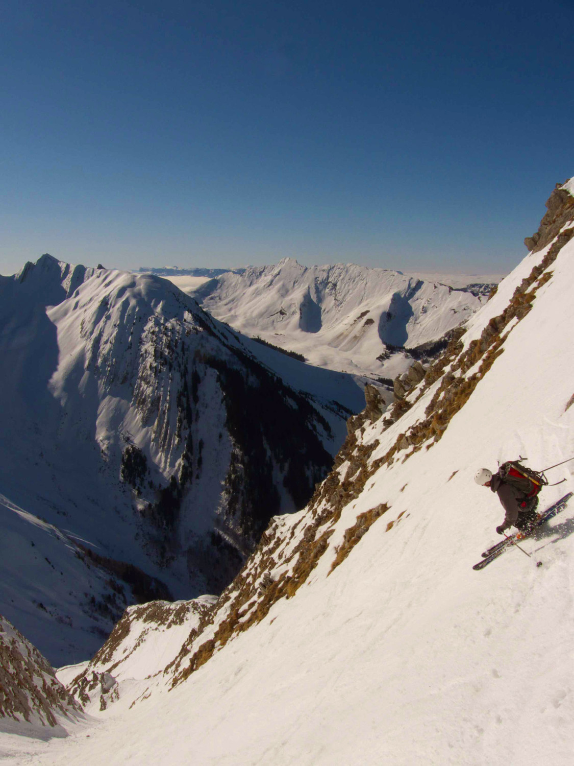 Descente du Pecloz