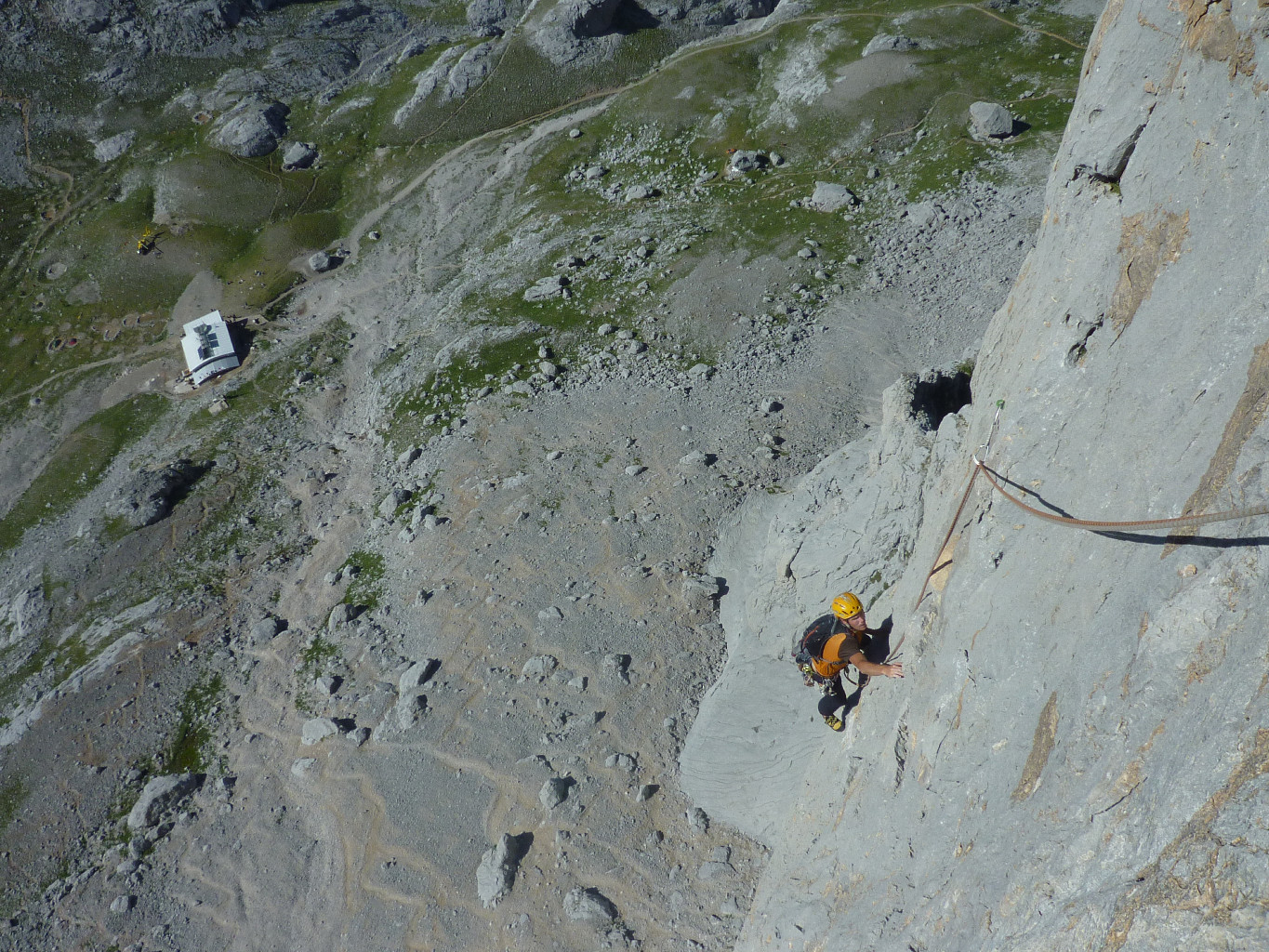 Guillaume dans Gizon Berri Bat Naiz au Naranjo de Bulnes