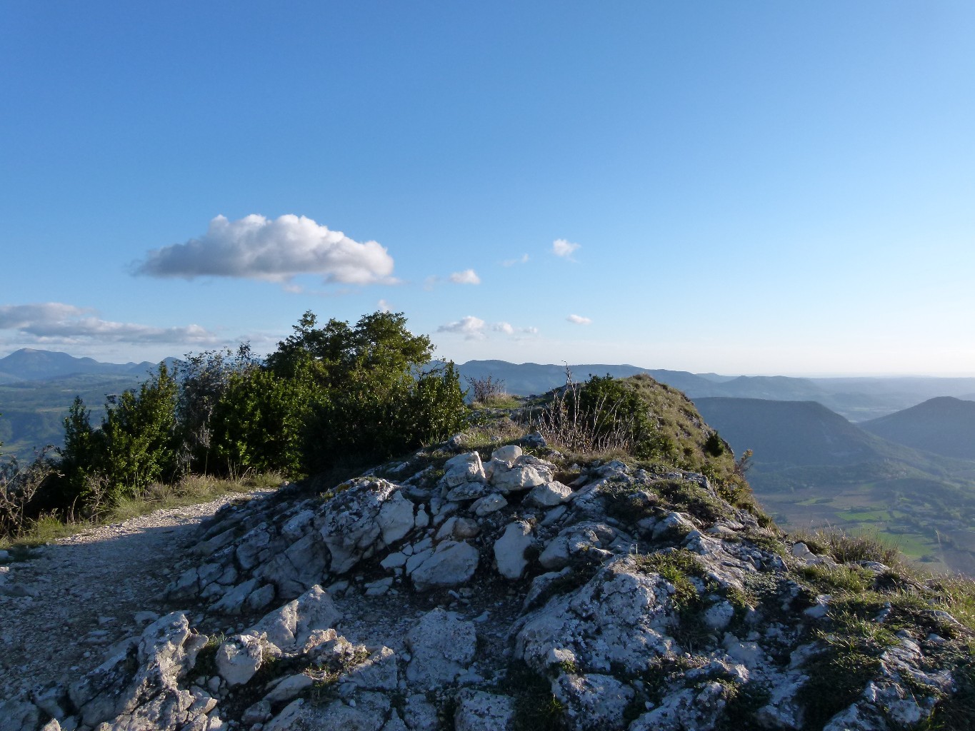 Sommet de roche colombe