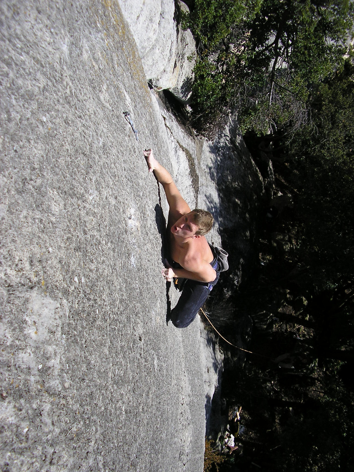 Le voyage de l'incrédule, 6b, Mur du Styx, Buoux
