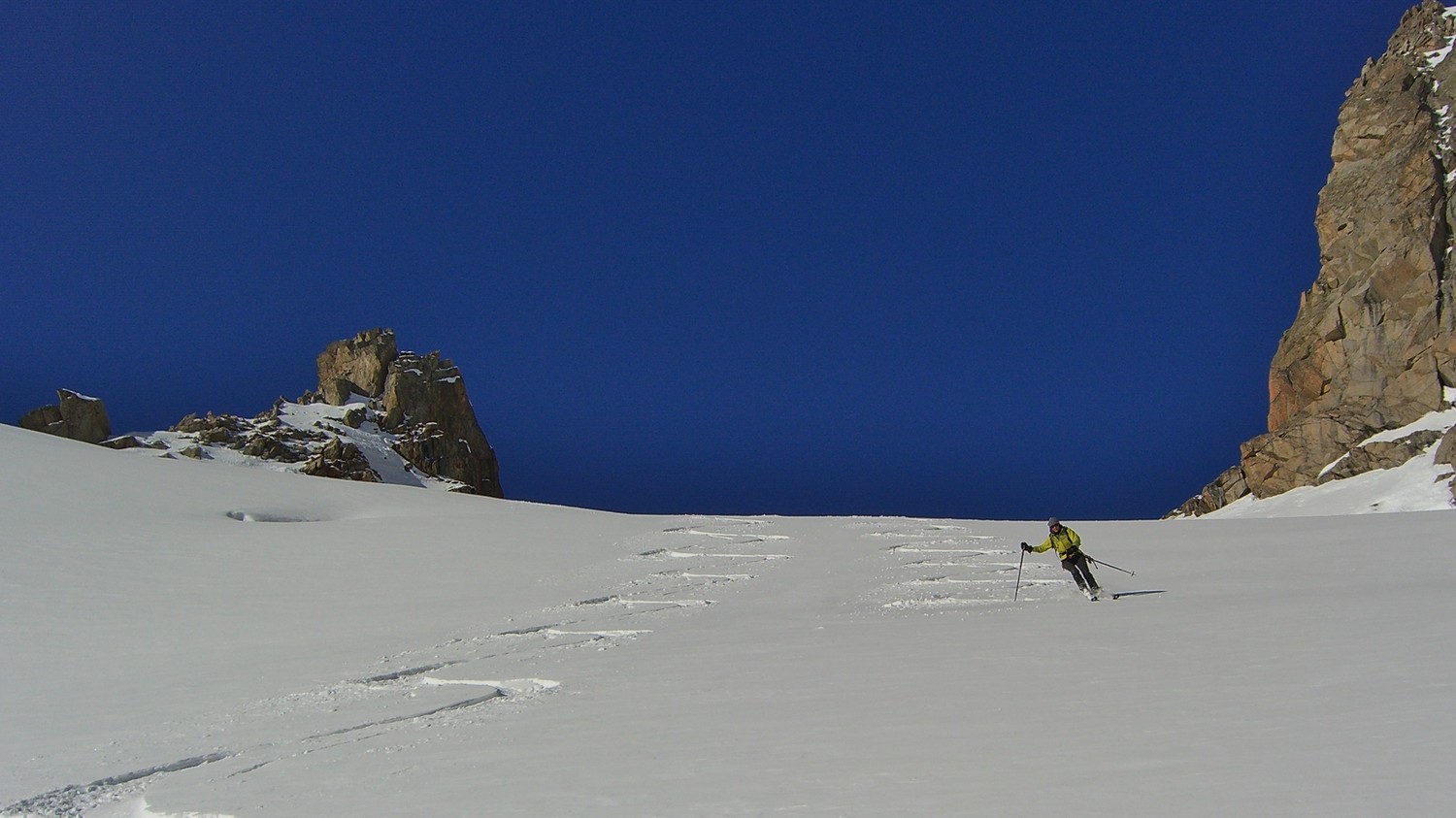 Col des Essettes - Mt Blanc - mars 2012