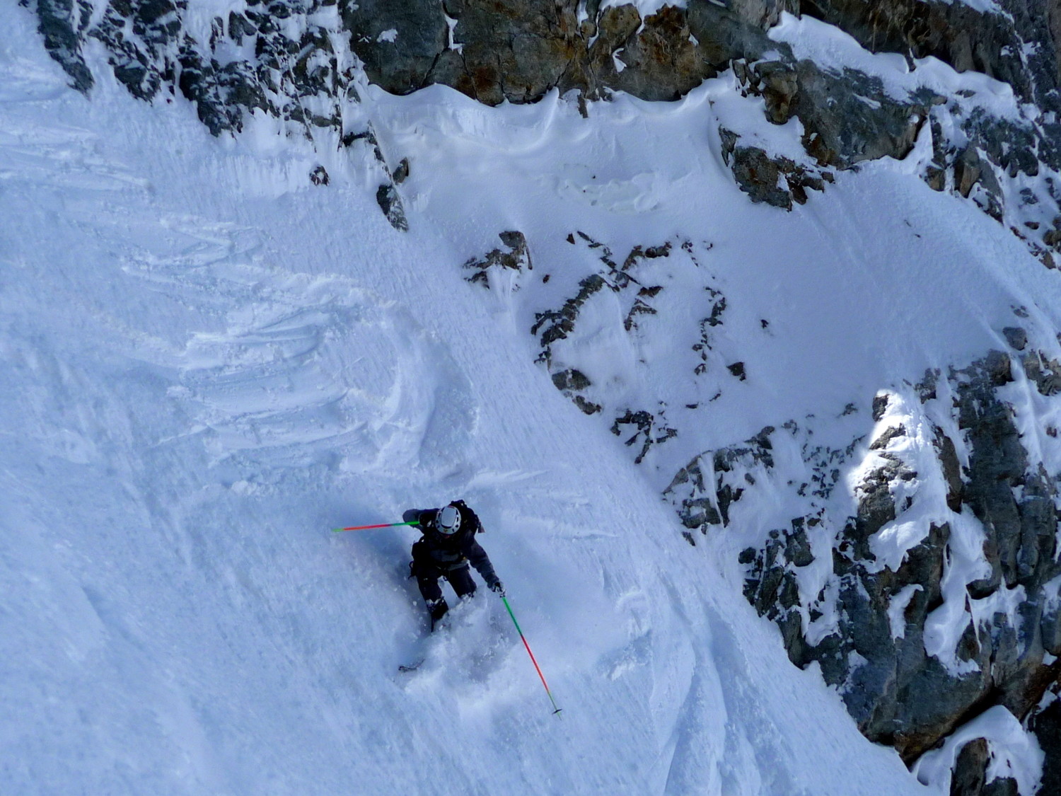 Contre-pentes, Olan, couloir occidental